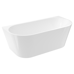 Акриловая ванна AVS Фрея 150x75 белая, с донным клапаном